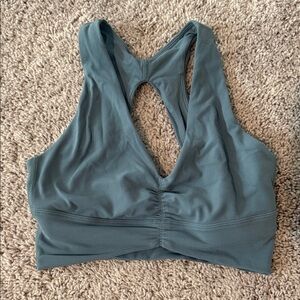 Aritzia Deep Teal Sports Bra